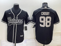 Men's Las Vegas Raiders Maxx Crosby #98 Black Game Jerseys Joint Edition