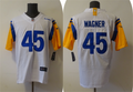 Men's Los Angeles Rams Bobby Wagner #45 White Game Jerseys