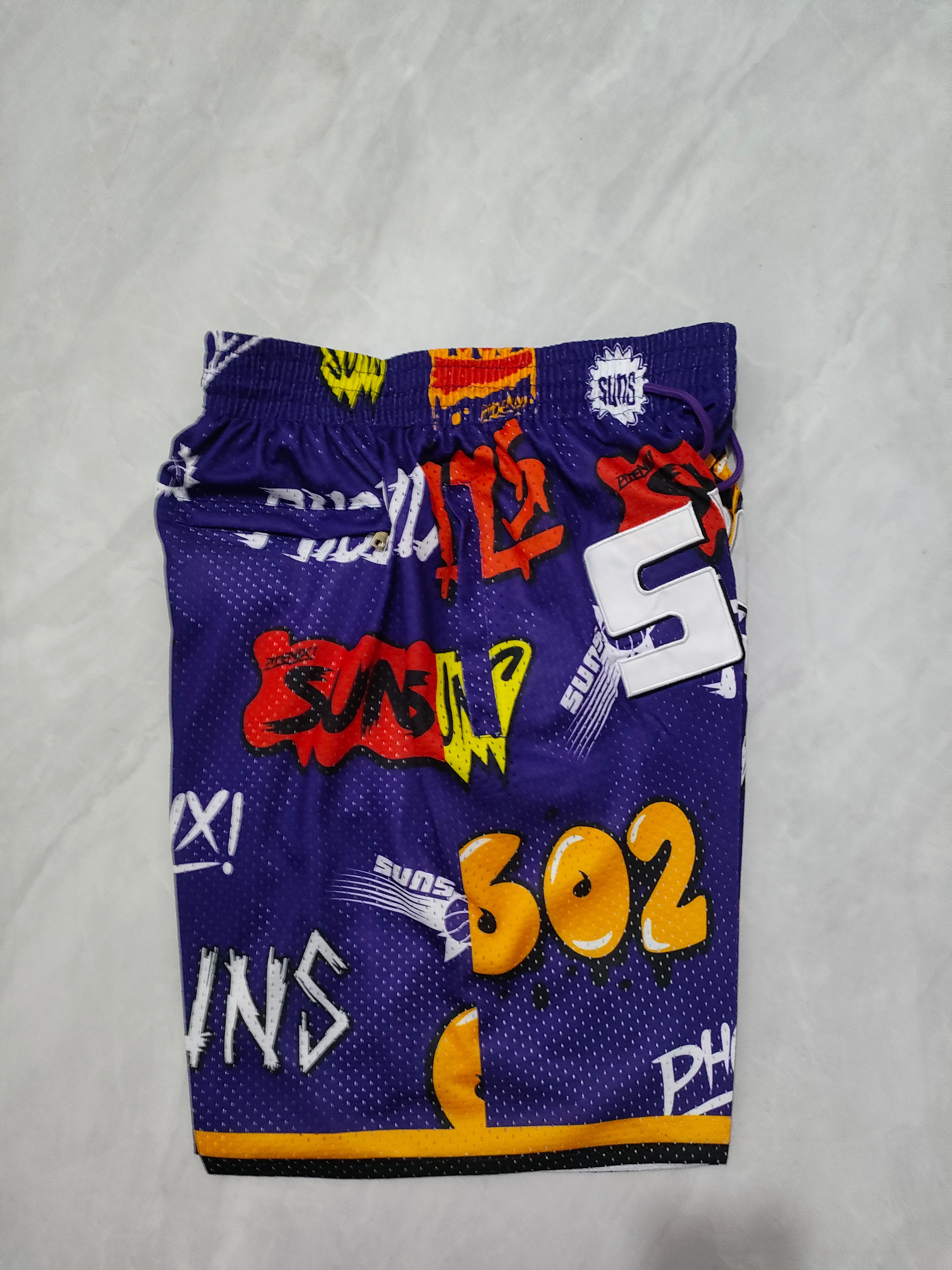 JUST DON Phoenix Suns Pocket Shorts