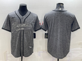 Men's Cleveland Browns Gray Blank Jerseys
