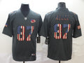 Men's Kansas City Chiefs Travis Kelce #87 Black Player Game Jerseys