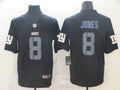 Men's New York Giants Daniel Jones #8 Black Game Jerseys