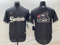 Men's Chicago White Sox Black City Connect Replica Player Jerseys