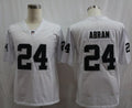 Men's Las Vegas Raiders Jonathan Abram #24 White Game Player Jerseys