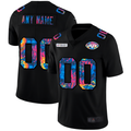 Custom1 New York Jets Multi-Color Black 2020 Crucial Catch Vapor Untouchable Limited Jerseys American Stitched Jerseys Football Jerseys