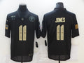 Men's Atlanta Falcons #11 Julio Jones Black Game Player Jerseys