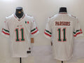 Men's Dallas Cowboys Micah Parsons #11 White Vapor F.U.S.E. Limited Jerseys
