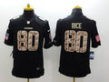 Men's San Francisco 49ers #80 Jerry Rice Black Game Jerseys