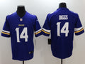Men's Minnesota Vikings Stefon Diggs #14 Purple Player Game Jerseys