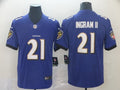 Men's Baltimore Ravens Mark Ingram II #21 Purple Game Player Jerseys