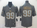 Men's Los Angeles Rams Aaron Donald #99 Gray Player Game Jerseys