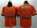 Men's Denver Broncos Wes Welker #83 Orange Game Jerseys