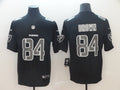 Men's Las Vegas Raiders Antonio Brown #84 Black Authentic Game Jerseys