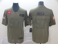 Men's San Francisco 49ers Nick Bosa #97 Brown Authentic Game Jerseys
