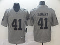 Men's New Orleans Saints Alvin Kamara #41 Gray Alternate Game Jerseys