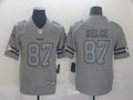 Men's Kansas City Chiefs Travis Kelce Player Jerseys Gray