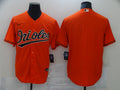 Men's Baltimore Orioles Orange Alternate Replica Blank Jerseys