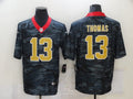 Men's New Orleans Saints Michael Thomas #13 Gray Camouflage Game Jerseys