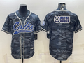 Men's Indianapolis Colts Grey Camouflage Game Jerseys