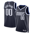 Men's Dallas Mavericks Navy 2022/23 Swingman Custom Jerseys - Statement Edition