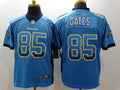 Men's Los Angeles Chargers Antonio Gates #85 Blue Game Jerseys