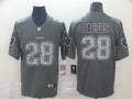 Men's Las Vegas Raiders Josh Jacobs #28 Gray Player Game Jerseys