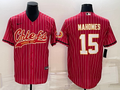Men's Kansas City Chiefs Patrick Mahomes #15 Red Player Jerseys Joint Edition