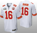 NFL Kansas City Chiefs Len Dawson White Game Jersey Super Bowl LV - Men's
