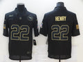 Men's Tennessee Titans Derrick Henry #22 Black Game Player Jerseys