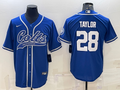 Men's Indianapolis Colts Jonathan Taylor #28 Royal Game Jerseys Joint Edition