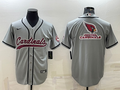 Men's Arizona Cardinals Gray Game Jerseys