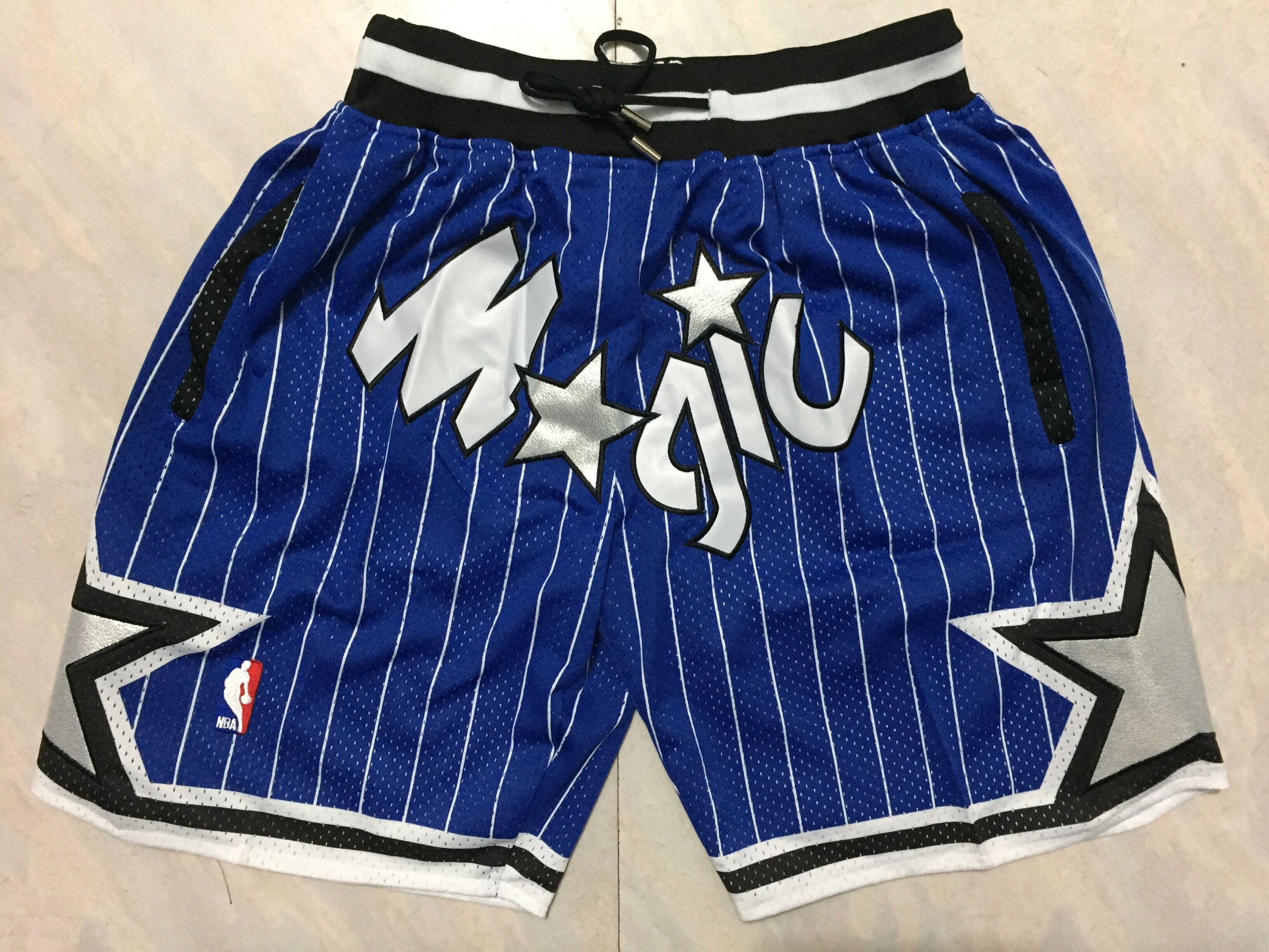 Men's Orlando Magic Blue Basketball Shorts1