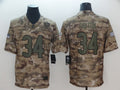 Men's Chicago Bears Walter Payton #34 Camouflage Game Jerseys