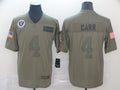 Men's Las Vegas Raiders Derek Carr #4 Brown Game Jerseys