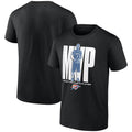 Men's Oklahoma City Thunder Shai Gilgeous-Alexander Black 2025 NBA MVP T-Shirt