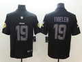 Men's Minnesota Vikings Adam Thielen #19 Black Game Player Jerseys