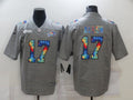 Men's Buffalo Bills Josh Allen #17 Gray Game Player Jerseys
