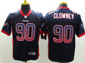 Men's Houston Texans Jadeveon Clowney #90 Navy Game Jerseys