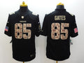 Men's Los Angeles Chargers Antonio Gates #85 Black Game Player Jerseys