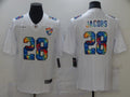 Men's Las Vegas Raiders Josh Jacobs #28 White Player Jerseys