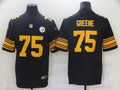 Men's Pittsburgh Steelers Joe Greene #75 Black Alternate Legend Jerseys