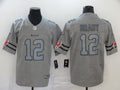 Men's Tampa Bay Buccaneers Tom Brady #12 Gray Authentic Game Jerseys